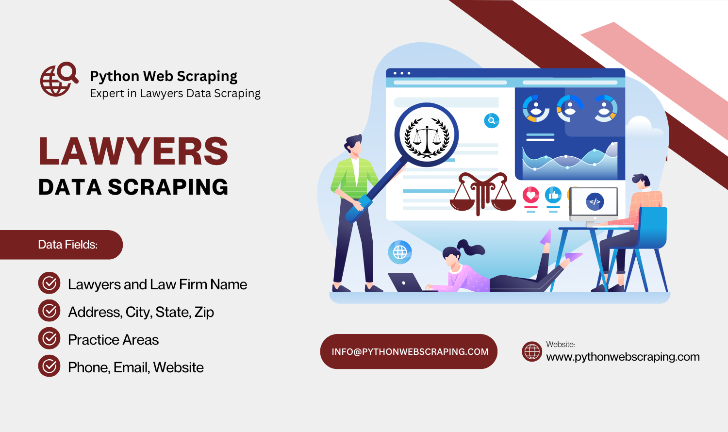 USA Lawyers Data Scraping