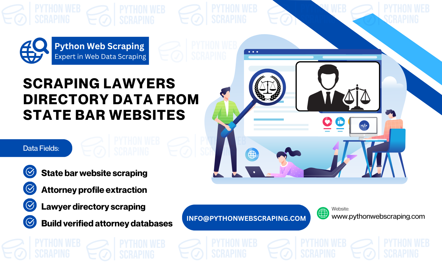 State bar website scraping